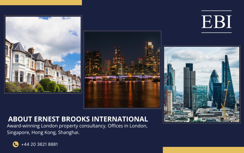 London property consultancy with offices in Singapore, Hong Kong, Shanghai. Shows UK homes, London skyline, and international city locations.