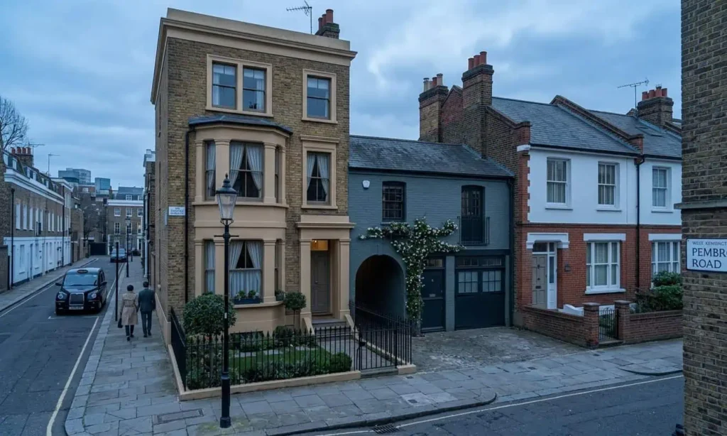 Real West London residential property - an attractive period townhouse, mews house or traditional London family home